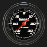 Velocity Black 2 1/8" Boost/Vac Gauge VS141BBLF