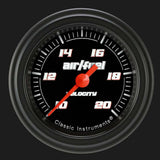 Velocity Black 2 1/8" Air Fuel Ratio Gauge VS194BBLF