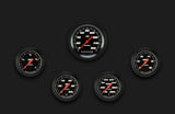 Velocity Black Five Gauge Set 300 VS300BBLF