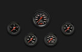 Velocity Black Five Gauge Set 335 VS335BBLF