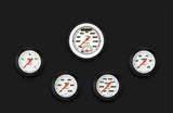 Velocity White Five Gauge Set 335 VS335WBLF