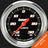 Velocity Black 2 5/8" Boost/Vac Gauge VS341BAPF