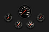 Velocity Black Five Gauge Set 354 VS354BBLF