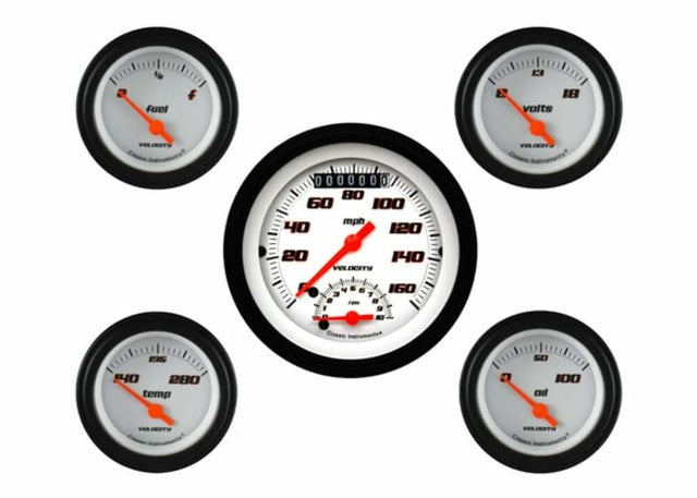 Classic Instruments analog speedometer gauge black