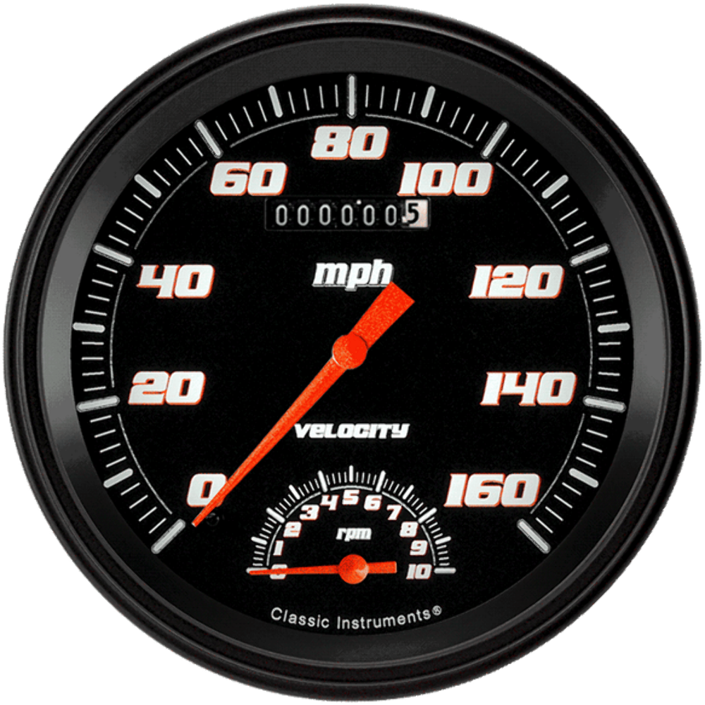 Velocity Black 4 5/8" Speedtachular VS50BBLF
