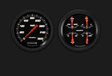 Velocity Black Series Two Gauge Set VS52BBLF