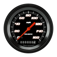 Velocity Black 3 3/8" Speedometer VS55BBLF