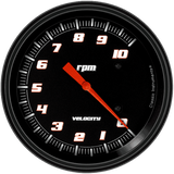 Velocity Black 4 5/8" Tachometer VS71BBLF