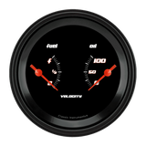 Velocity Black 3 3/8" Dual VS72BBLF