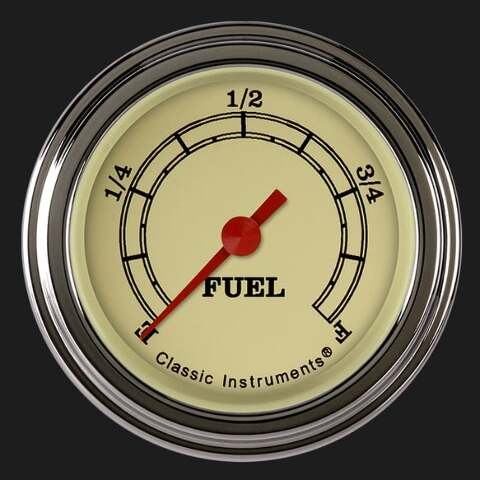 Classic Instruments Vintage 2 1/8" Fuel Gauge VT109SLF