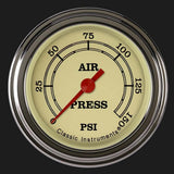 Vintage 2 1/8" Air Pressure Gauge VT118SLF