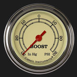 Classic Instruments Vintage 2 1/8" Boost/Vac Gauge VT141SLF