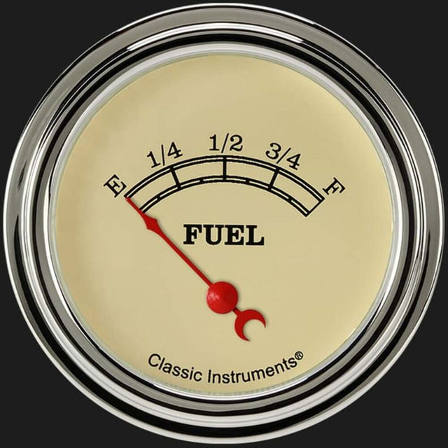 Classic Instruments Vintage 2 5/8" Fuel Gauge VT209SLF