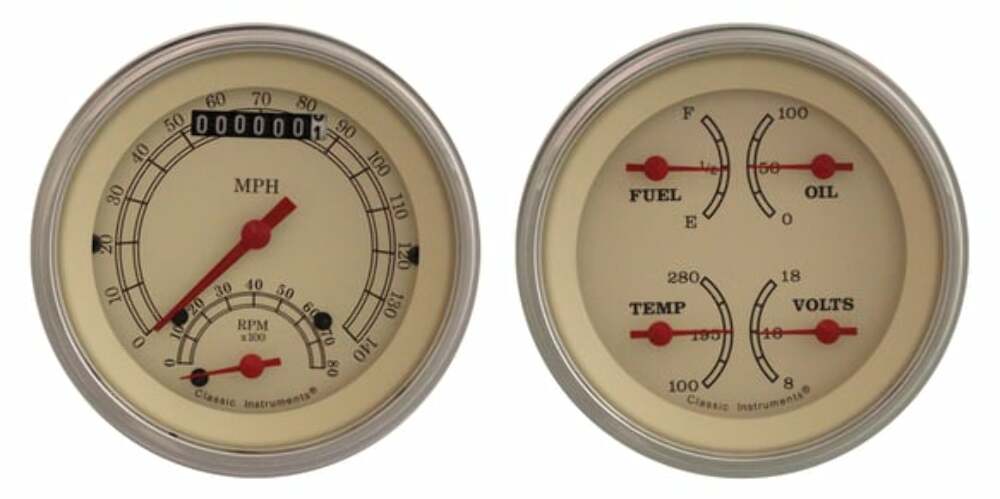 classic speedometer analog gauge