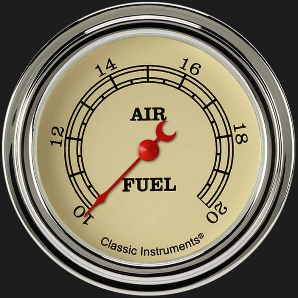 Vintage 2 5/8" Air Fuel Ratio Gauge VT394SLF