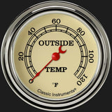 Vintage 2 5/8" Outside Air Temp Gauge VT399SLF