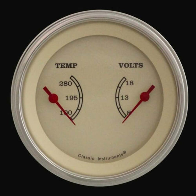 Classic Instruments Vintage 3 3/8" Dual VT74SLF