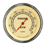 Classic Instruments Vintage 3 3/8" Tachometer VT80SLF