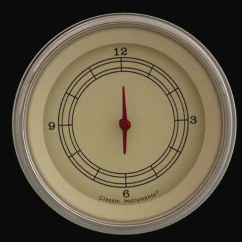 Classic Instruments Vintage 3 3/8" Clock VT93SLF