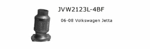 Direct Flex; Fits: 2006-2008 Volkswagen Jetta-VW2 fits-2006-2008-volkswagen-jetta-vw2