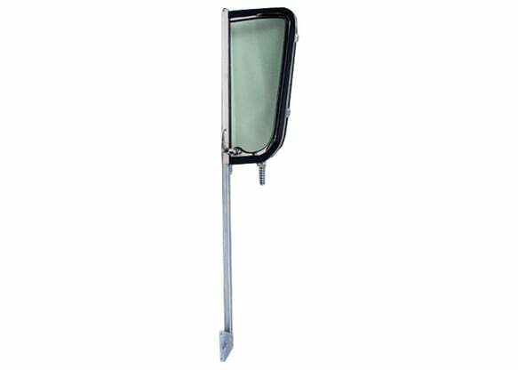 1959 Chevrolet 3B; Vent Window Assembly - Chrome - Clear - Left VWA59CL-LH