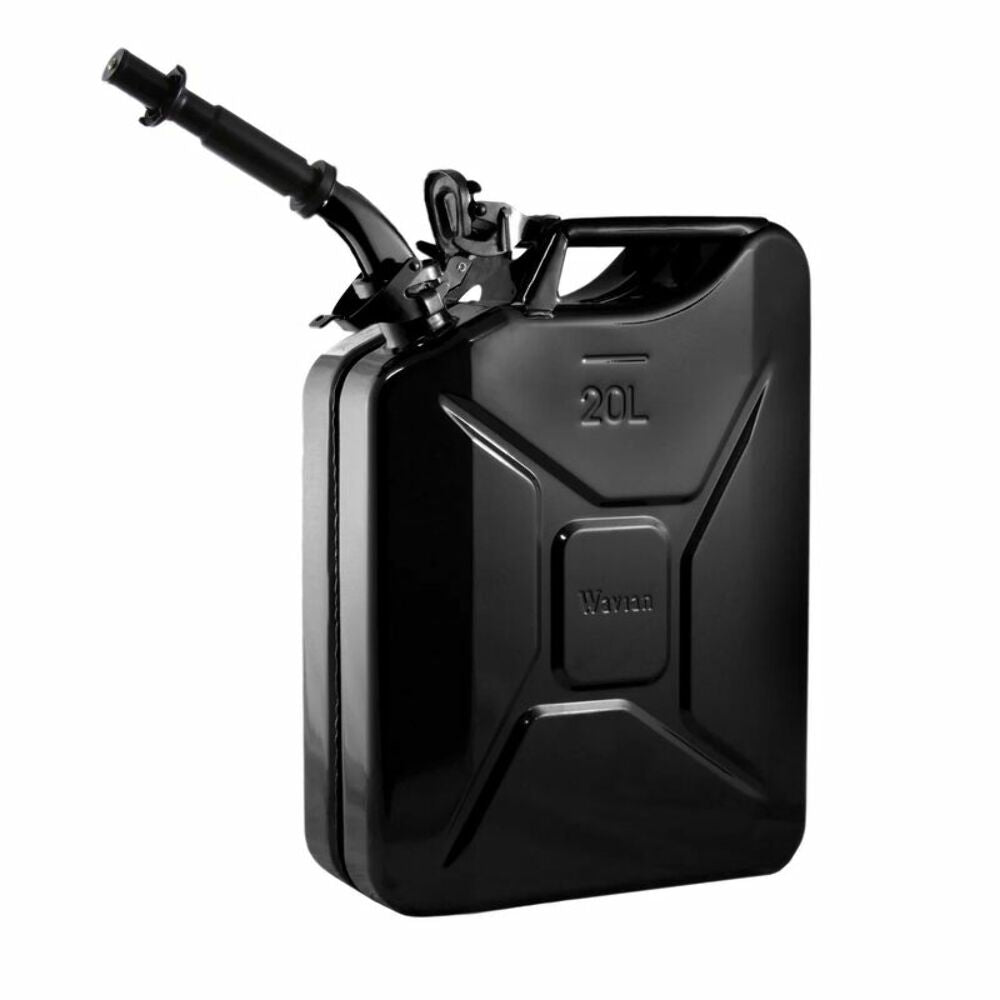 Wavian - Steel Jerry Can  20L (5.3 Gallon)-Black 3010