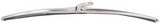 Fits 1975-1984 Chevrolet C10; Stainless Steel Wiper Blade - 16In. WB07387