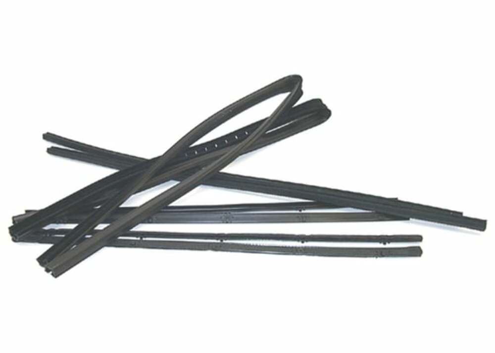 1960-1963 Chevrolet C10 Panel; Window Channel Set - With Frames WCS063F