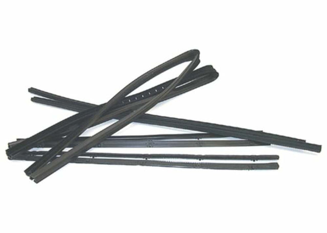 1960-1963 Chevrolet C10 Panel; Window Channel Set - With Frames WCS063F