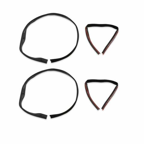 1989-1991 Chevrolet R1500 Suburban; Window Channel Set - Front Door