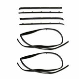 1989-1991 Chevrolet R1500 Suburban; Window Channel Set - Front Door
