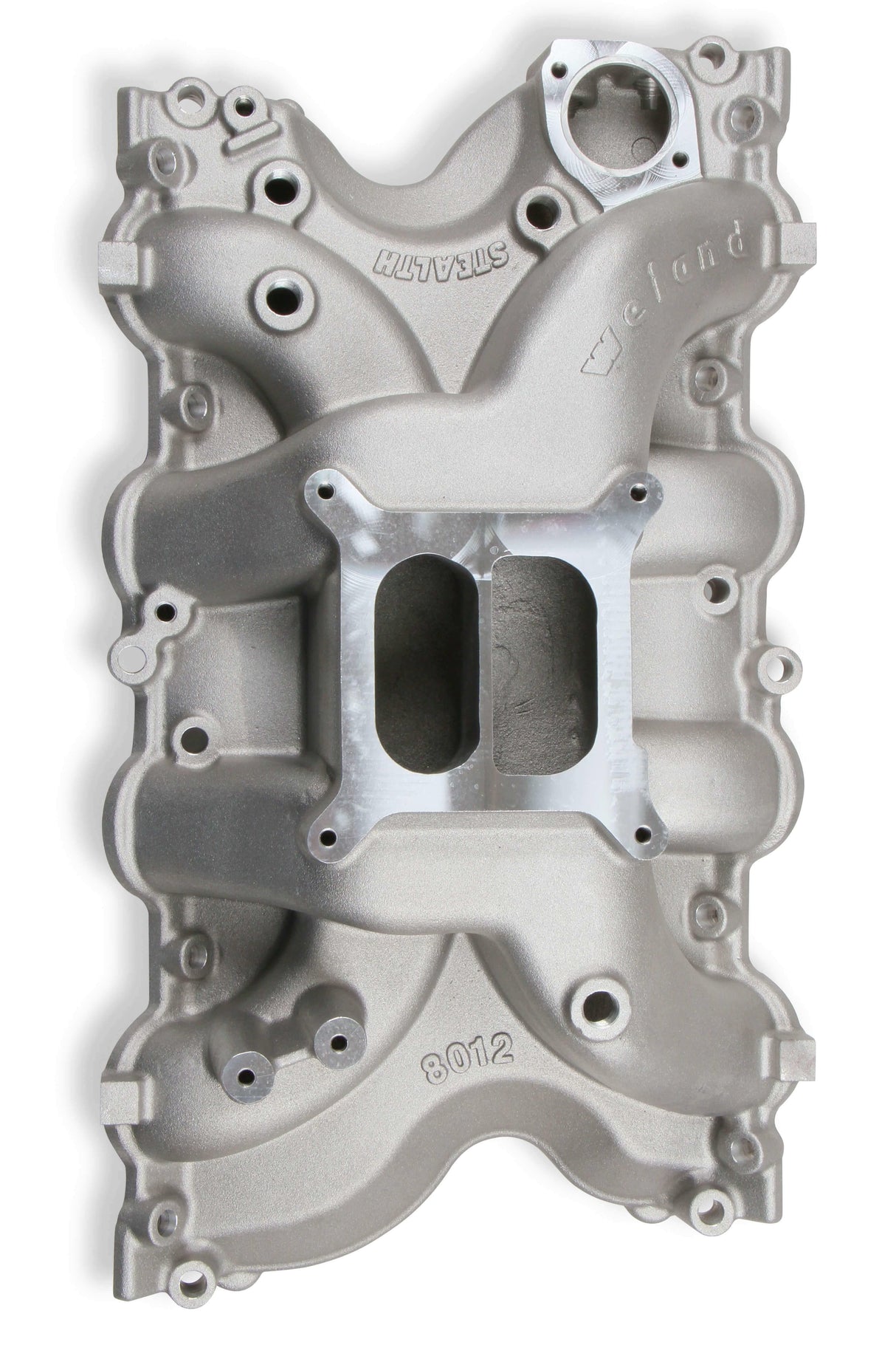 Weiand 8012 Stealth Aluminum 4bbl Intake Manifold Big Block BBF Ford 429 460 V8