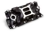 Weiand Speed Warrior Intake - Chevy Small Block V8 Black Ceramic Coated - 8150BK