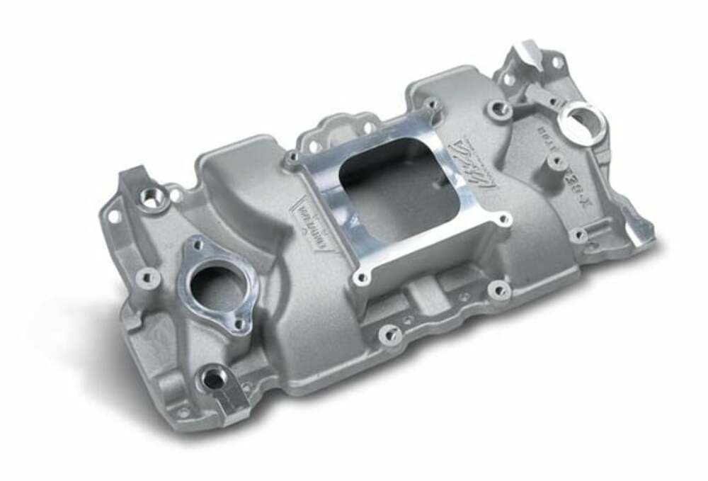 Weiand X-CELerator Intake - Chevy Small Block V8  - IMCA - 7547-1