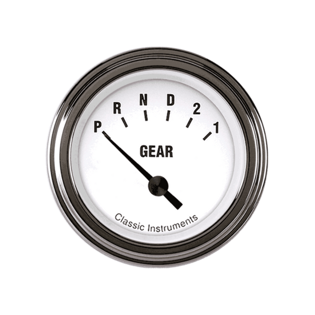 White Hot 2 1/8" Gear Indicator WH07SLF