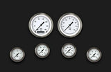 t White Hot Six Gauge Set 101 WH101SLF Classic Instruments
