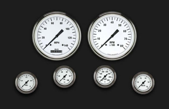White Hot Six Gauge Set 151 WH151SLF