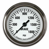 Classic Instruments analog dash gauge set