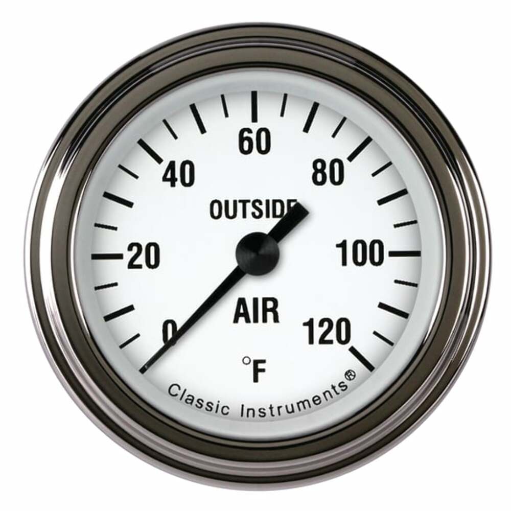 Classic Instruments analog dash gauge set
