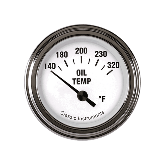 White Hot 2 1/8" Oil Temp WH28SLF