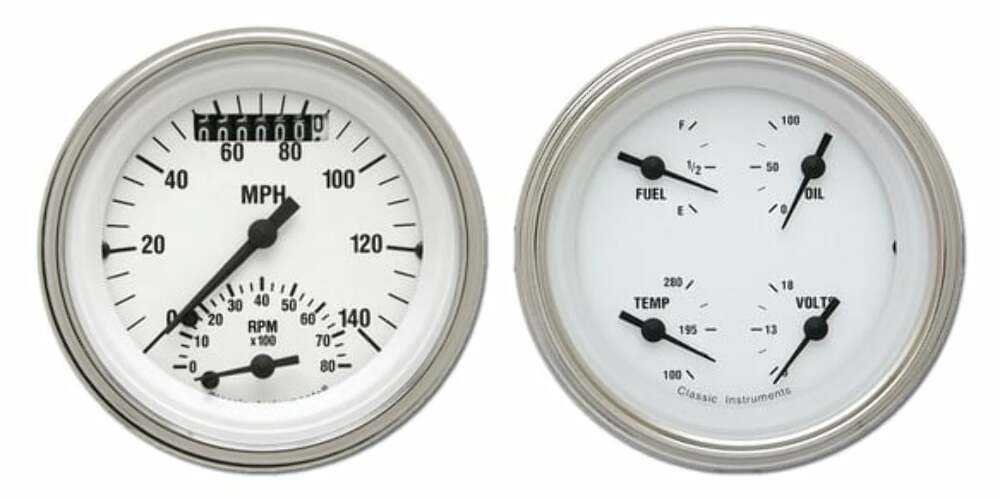classic speedometer analog gauge