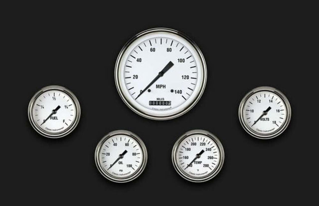 White Hot Five Gauge Set 354 WH354SLF