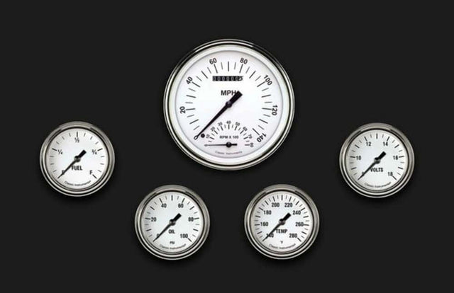 White Hot Five Gauge Set 365 WH365SLF
