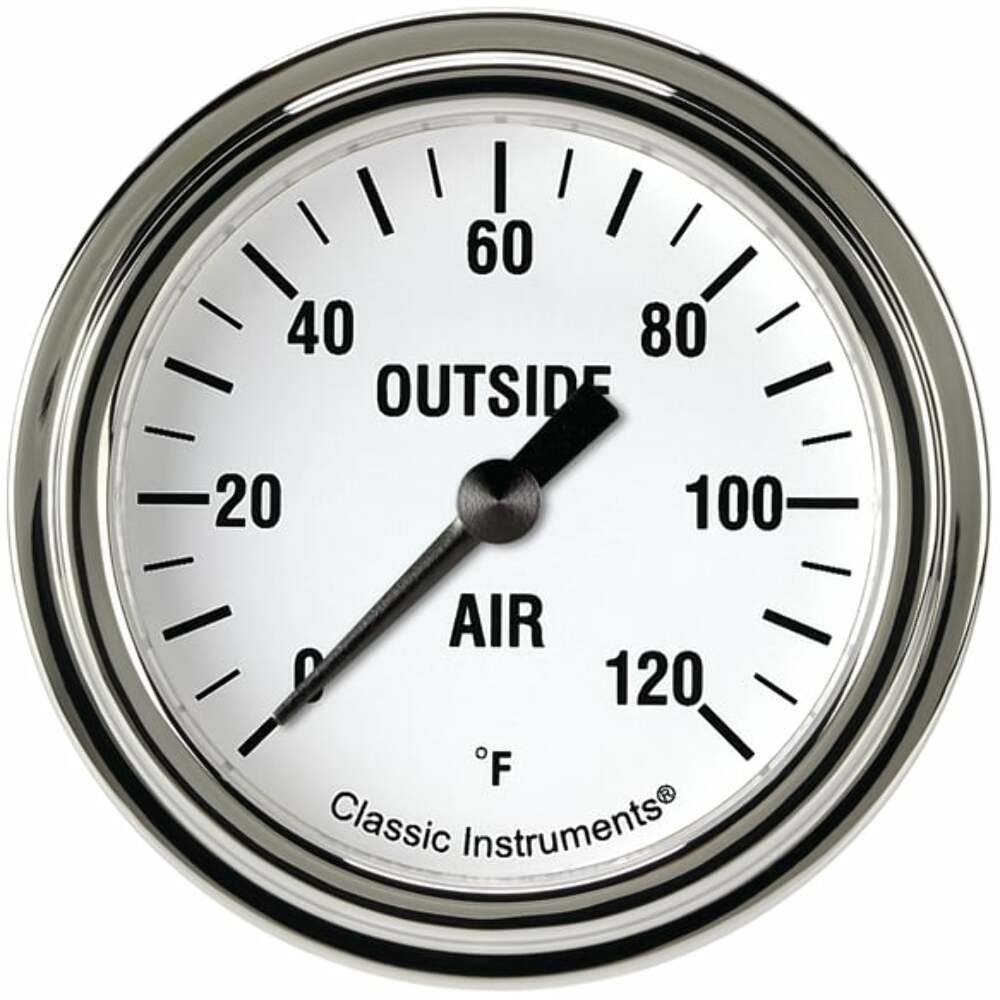 Classic Instruments analog dash gauge set