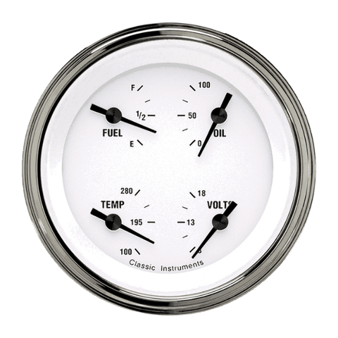White Hot 3 3/8" Quad WH76SLF