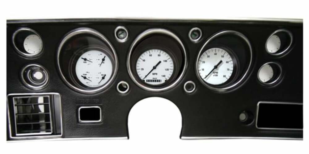 t White Hot 1970-72 Chevelle SS Package LS Sending Unit CV70WH-LS Classic Instruments
