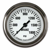 Classic Instruments analog dash gauge set