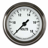 t white-hot-2-1-8-voltage-gauge-wh130slf Classic Instruments