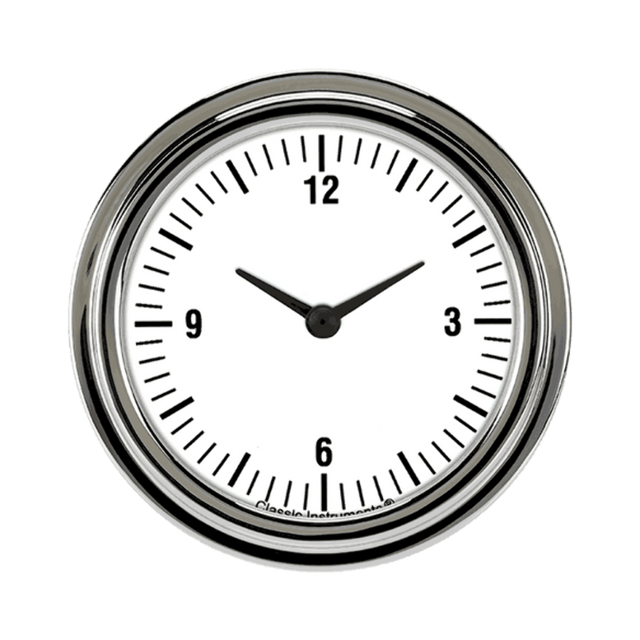 White Hot 2 5/8" Clock WH92SLF