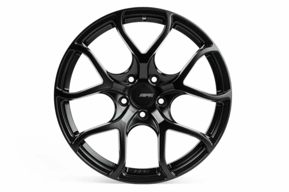 A01 Flow Formed Wheels (18x8.5) (Satin Black) (1 Wheel) for Audi and VW aluminum black